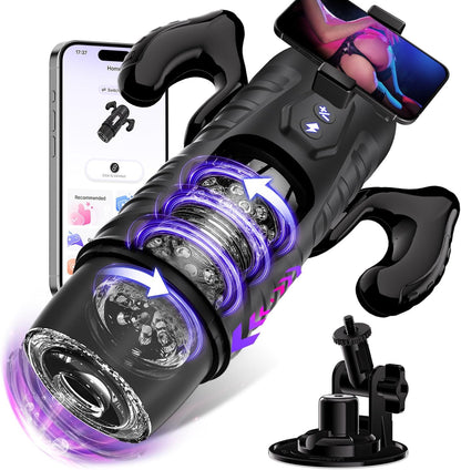 AI Sync Male Masturbator Sex Toys for Men