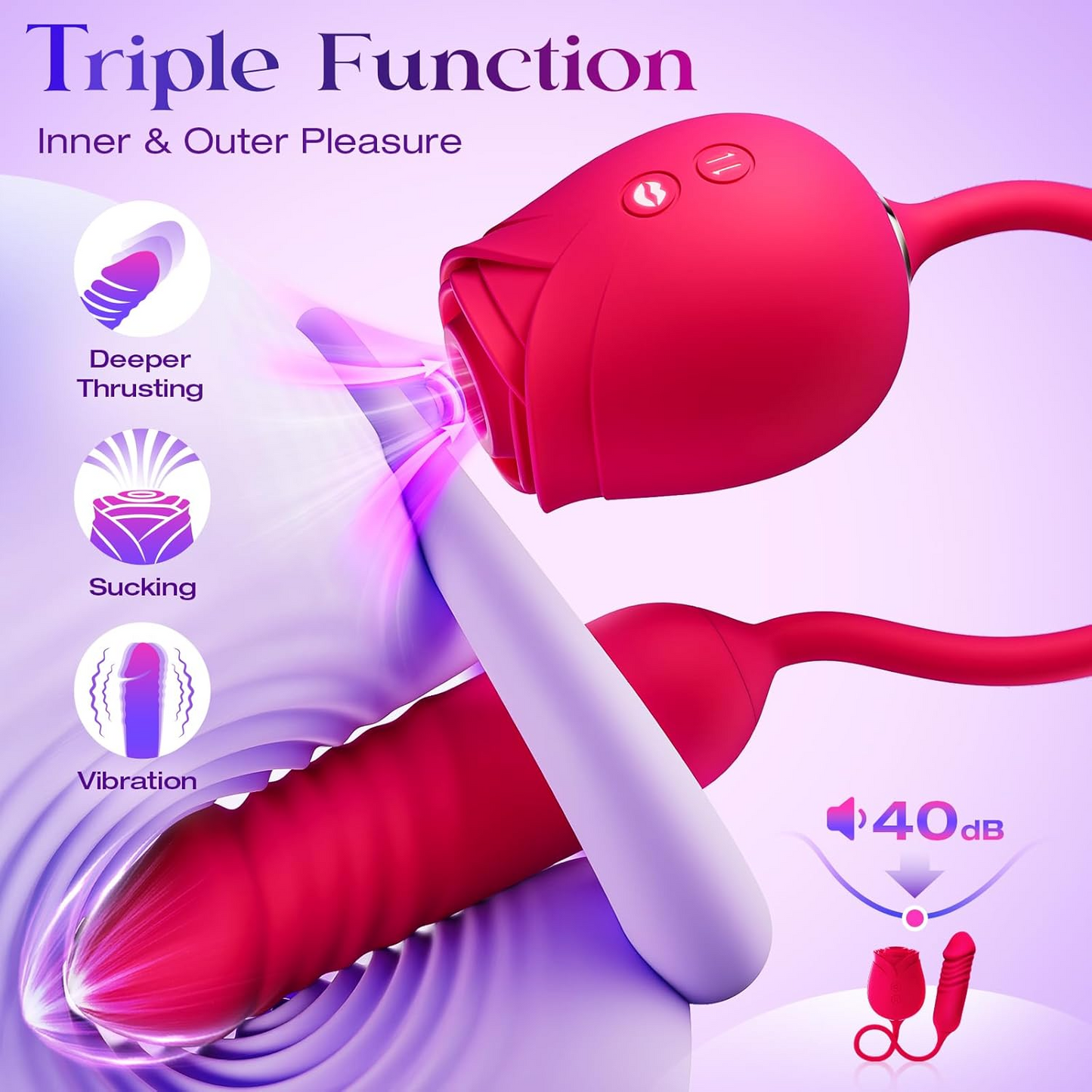 MOOLIGIRL Rose Sex Toy