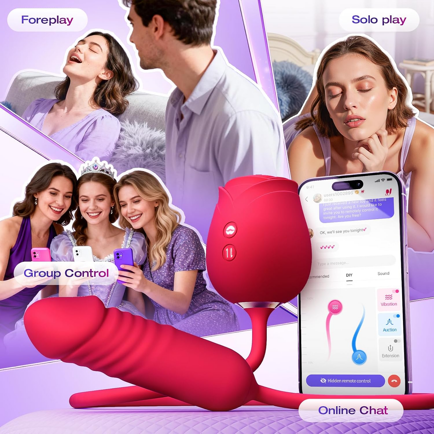 MOOLIGIRL Rose Sex Toy