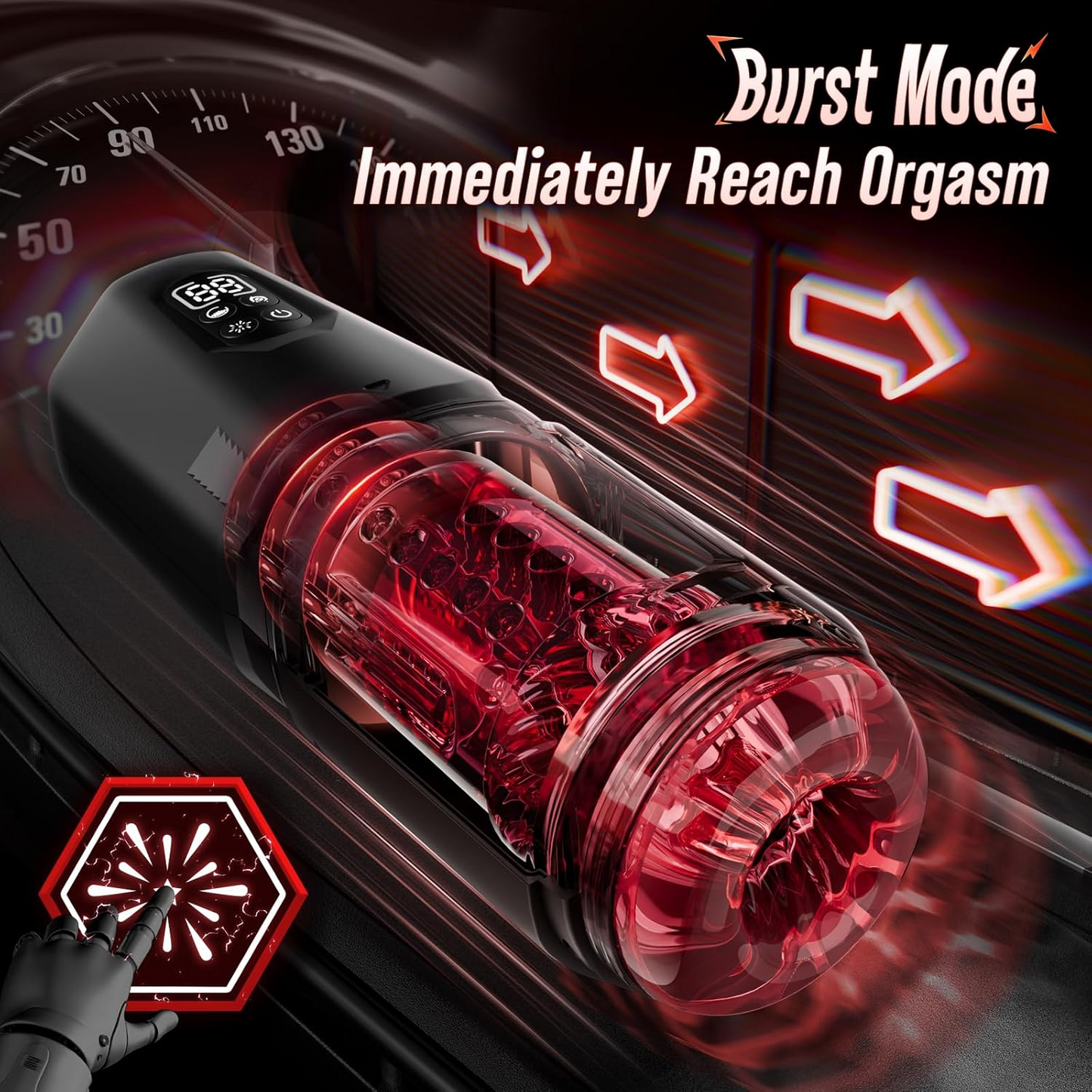 AI Sync Male Masturbator Stroker Adult Toys