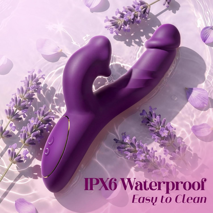 Nipple Clit Sucker & Thrusting Dildo
