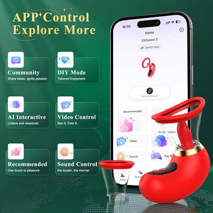 5IN1 AI APP Rose Toy Adult Toys Sucking Vibrator