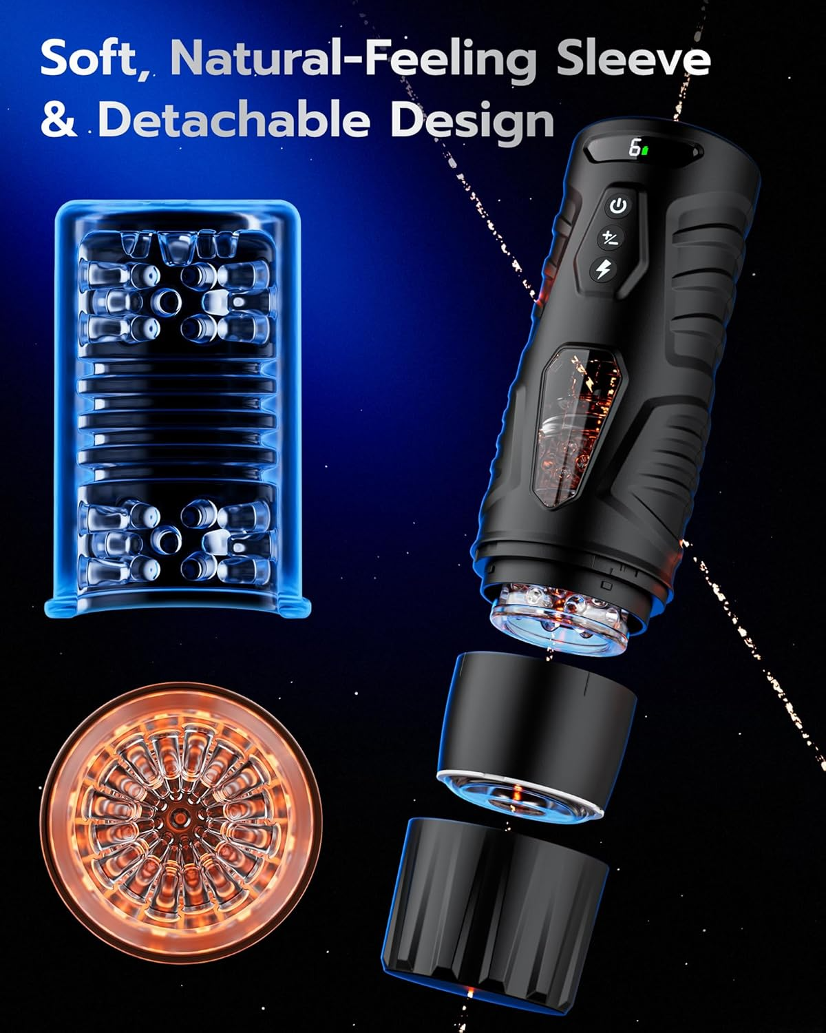 AI Sync Male Masturbator Sex Toys for Men