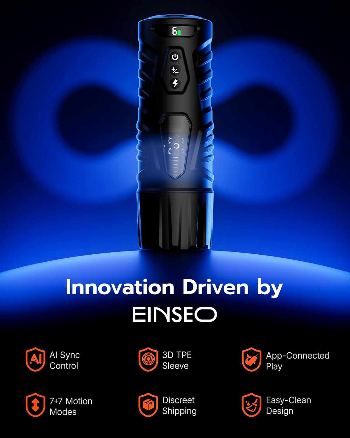 AI Sync Male Masturbator Sex Toys for Men